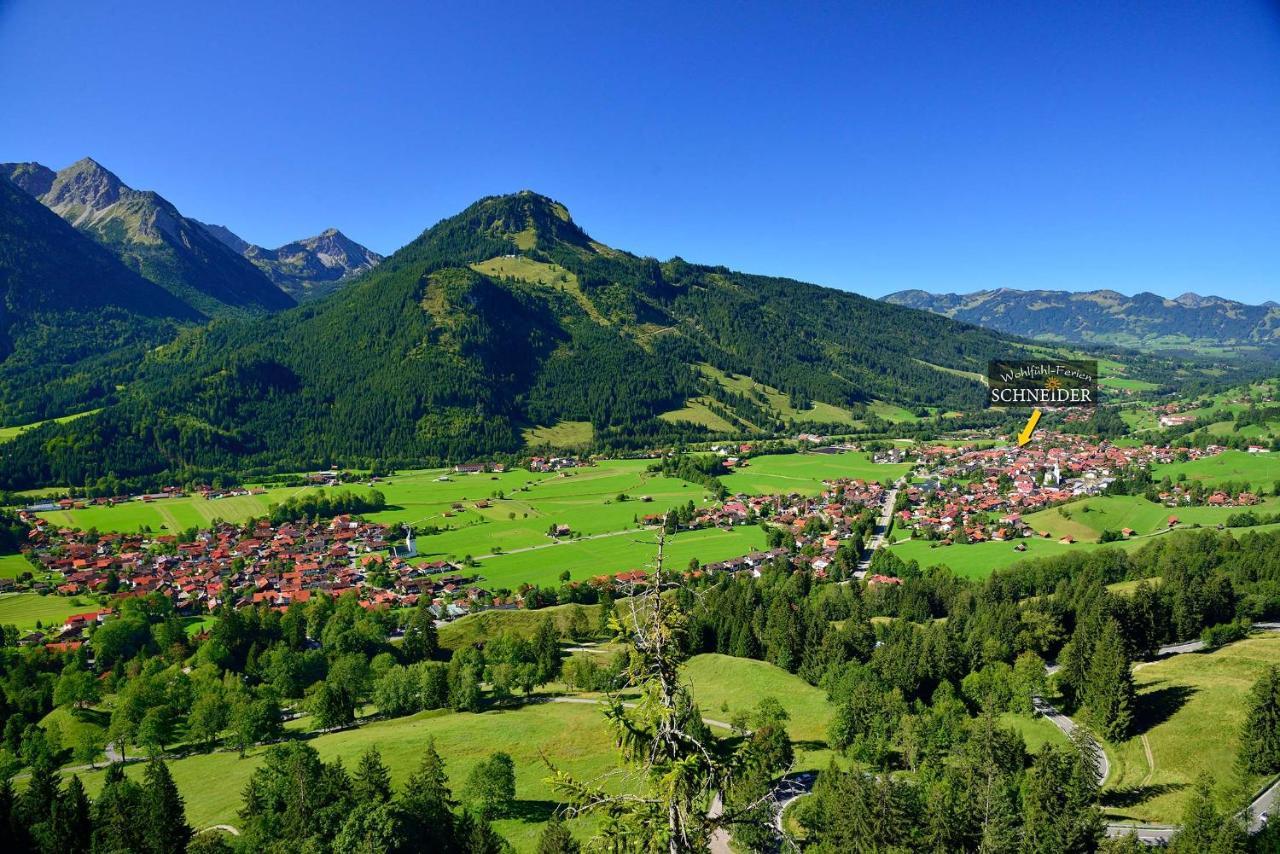 Wohlfuehl-Ferienwohnungen Schneider Bad Hindelang Exteriér fotografie